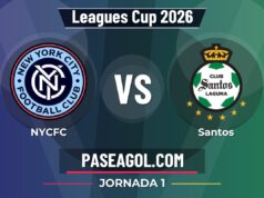 NYCFC vs Santos en vivo Leagues Cup 2026, donde ver NYCFC vs Santos - Jornada 1 - Leagues Cup 2026