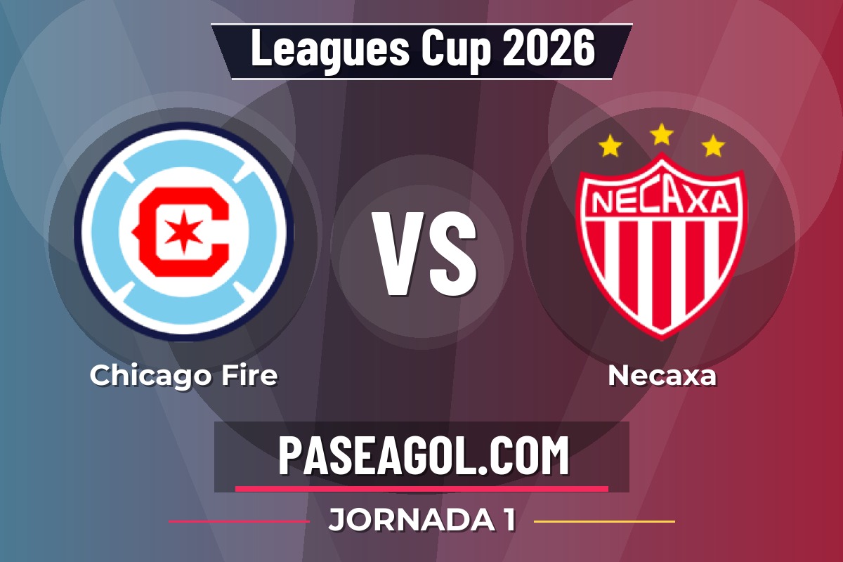 Chicago Fire vs Necaxa Chicago Fire vs Necaxa - Jornada 1 - Leagues Cup 2026