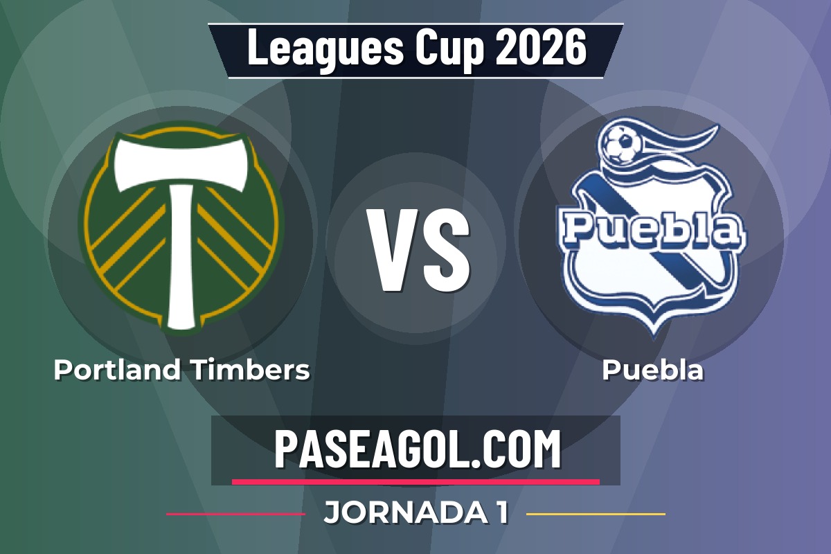 Portland Timbers vs Puebla Portland Timbers vs Puebla - Jornada 1 - Leagues Cup 2026