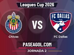 Chivas vs FC Dallas en vivo Leagues Cup 2026, donde ver Chivas vs FC Dallas - Jornada 2 - Leagues Cup 2026