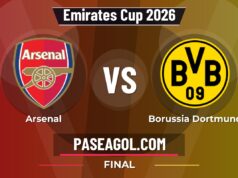 Arsenal vs Borussia Dortmund en vivo Emirates Cup 2026, donde ver Arsenal vs Borussia Dortmund - Final - Emirates Cup 2026