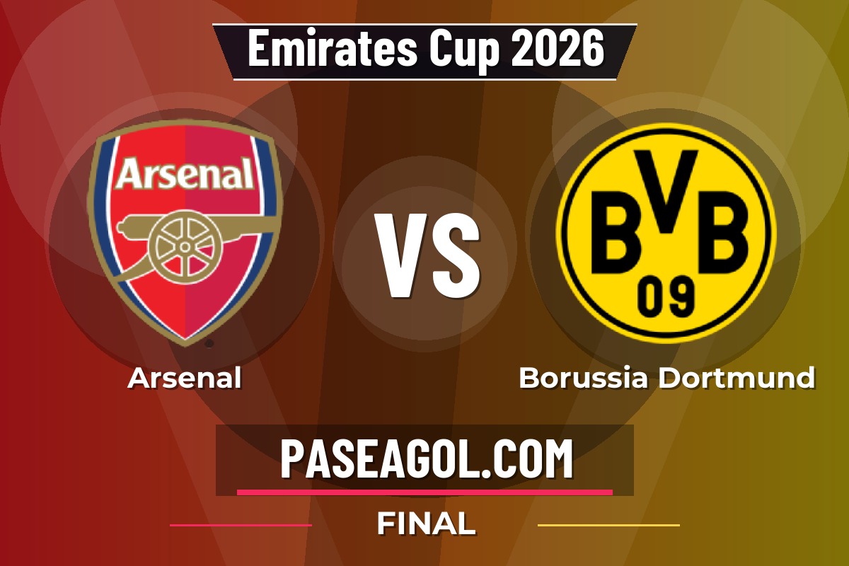 Arsenal vs Borussia Dortmund Arsenal vs Borussia Dortmund - Final - Emirates Cup 2026