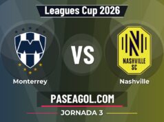 Monterrey vs Nashville en vivo Leagues Cup 2026, donde ver Monterrey vs Nashville - Jornada 3 - Leagues Cup 2026