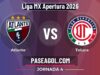 Atlante vs Toluca en vivo Liga MX Apertura 2026, donde ver Atlante vs Toluca - Jornada 4 - Liga MX Apertura 2026