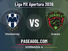 Monterrey vs Juárez en vivo Liga MX Apertura 2026, donde ver Monterrey vs Juárez - Jornada 4 - Liga MX Apertura 2026