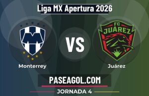Monterrey vs Juárez en vivo Liga MX Apertura 2026, donde ver Monterrey vs Juárez - Jornada 4 - Liga MX Apertura 2026