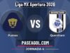 Pumas vs Querétaro en vivo Liga MX Apertura 2026, donde ver Pumas vs Querétaro - Jornada 4 - Liga MX Apertura 2026