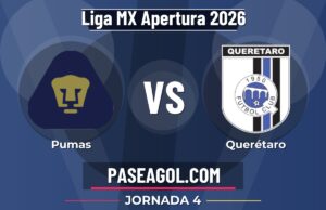 Pumas vs Querétaro en vivo Liga MX Apertura 2026, donde ver Pumas vs Querétaro - Jornada 4 - Liga MX Apertura 2026
