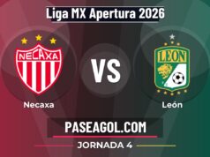 Necaxa vs León en vivo Liga MX Apertura 2026, donde ver Necaxa vs León - Jornada 4 - Liga MX Apertura 2026