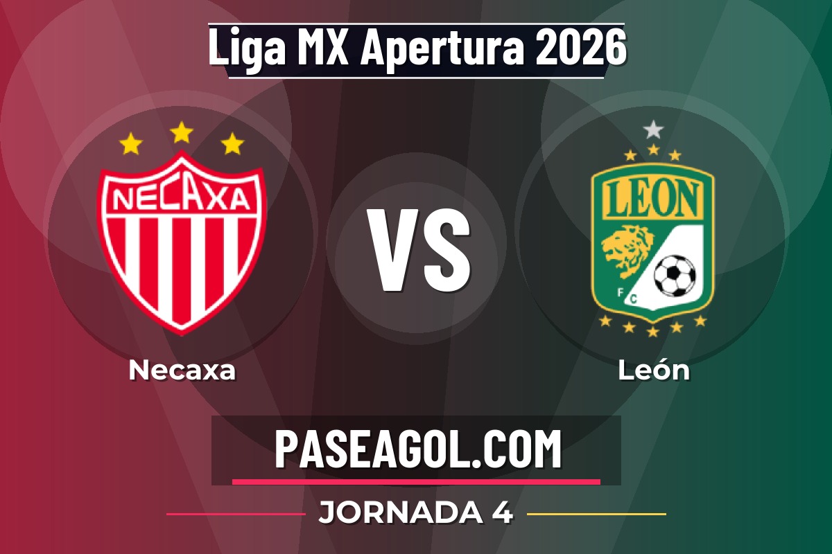 Necaxa vs León Necaxa vs León - Jornada 4 - Liga MX Apertura 2026