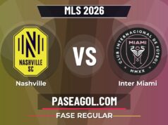 Nashville vs Inter Miami en vivo MLS 2026, donde ver Nashville vs Inter Miami - Fase Regular - MLS 2026