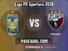 Tigres vs Atlante en vivo Liga MX Apertura 2026, donde ver Tigres vs Atlante - Jornada 5 - Liga MX Apertura 2026