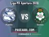 Puebla vs Santos en vivo Liga MX Apertura 2026, donde ver Puebla vs Santos - Jornada 5 - Liga MX Apertura 2026