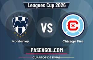 Monterrey vs Chicago Fire en vivo Leagues Cup 2026, donde ver Monterrey vs Chicago Fire - Cuartos de final - Leagues Cup 2026
