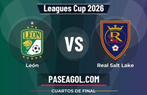 León vs Real Salt Lake en vivo Leagues Cup 2026, donde ver León vs Real Salt Lake - Cuartos de final - Leagues Cup 2026