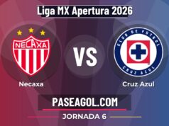 Necaxa vs Cruz Azul en vivo Liga MX Apertura 2026, donde ver Necaxa vs Cruz Azul - Jornada 6 - Liga MX Apertura 2026