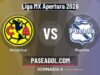 América vs Puebla en vivo Liga MX Apertura 2026, donde ver América vs Puebla - Jornada 6 - Liga MX Apertura 2026