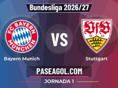 Bayern Munich vs Stuttgart en vivo Bundesliga 2026/27, donde ver Bayern Munich vs Stuttgart - Jornada 1 - Bundesliga 2026/27