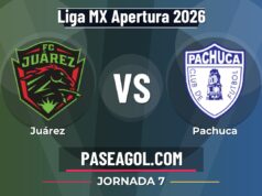 Juárez vs Pachuca en vivo Liga MX Apertura 2026, donde ver Juárez vs Pachuca - Jornada 7 - Liga MX Apertura 2026