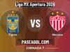 Tigres vs Necaxa en vivo Liga MX Apertura 2026, donde ver Tigres vs Necaxa - Jornada 7 - Liga MX Apertura 2026