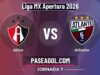 Atlas vs Atlante en vivo Liga MX Apertura 2026, donde ver Atlas vs Atlante - Jornada 7 - Liga MX Apertura 2026