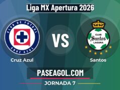 Cruz Azul vs Santos en vivo Liga MX Apertura 2026, donde ver Cruz Azul vs Santos - Jornada 7 - Liga MX Apertura 2026