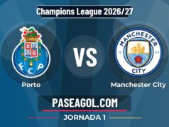 Porto vs Manchester City en vivo Champions League 2026/27, donde ver Porto vs Manchester City - Jornada 1 - Champions League 2026/27