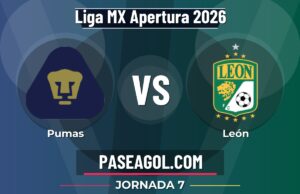 Pumas vs León en vivo Liga MX Apertura 2026, dónde ver Pumas vs León - Jornada 7 - Liga MX Apertura 2026