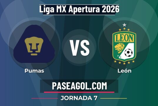 Pumas vs León en vivo Liga MX Apertura 2026, dónde ver Pumas vs León - Jornada 7 - Liga MX Apertura 2026
