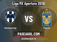 Monterrey vs Tigres en vivo Liga MX Apertura 2026, dónde ver Monterrey vs Tigres - Jornada 8 - Liga MX Apertura 2026