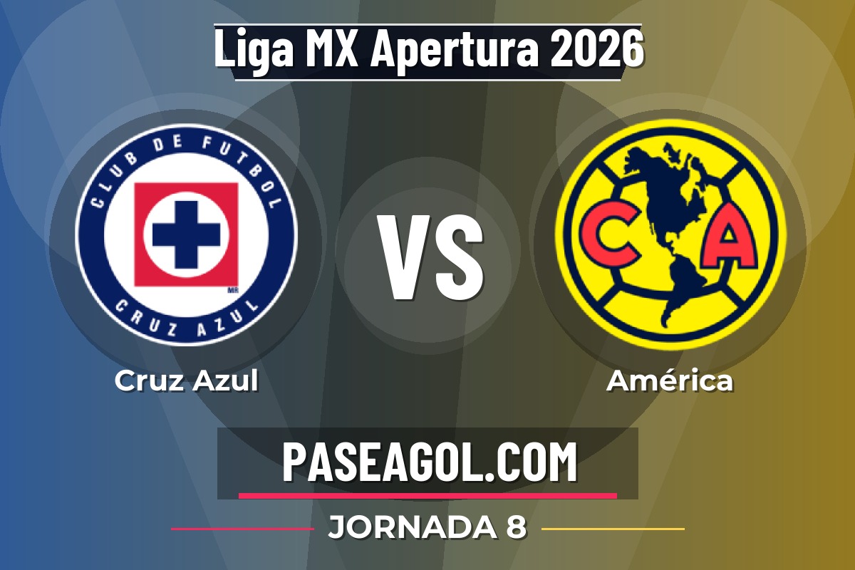 Cruz Azul vs América Cruz Azul vs América - Jornada 8 - Liga MX Apertura 2026