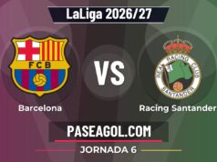 Barcelona vs Racing Santander en vivo LaLiga 2026/27, dónde ver Barcelona vs Racing Santander - Jornada 6 - LaLiga 2026/27