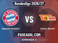 Bayern Munich vs Union Berlin en vivo Bundesliga 2026/27, dónde ver Bayern Munich vs Union Berlin - Jornada 4 - Bundesliga 2026/27