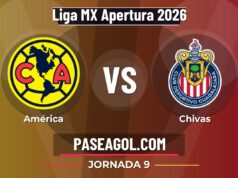 América vs Chivas - Jornada 9 - Liga MX Apertura 2026