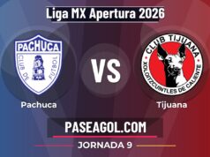 Pachuca vs Tijuana en vivo Liga MX Apertura 2026, dónde ver Pachuca vs Tijuana - Jornada 9 - Liga MX Apertura 2026